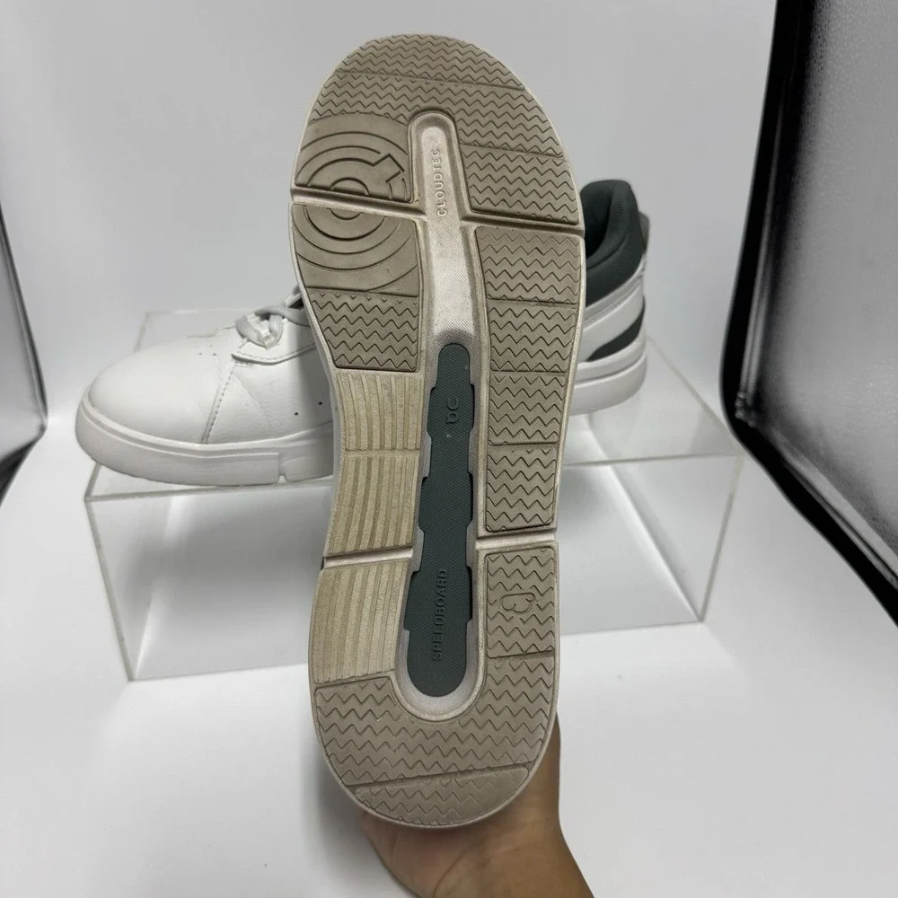 On Cloud Running The Roger Advantage White Olive 3MF30641528 Men's Size 12